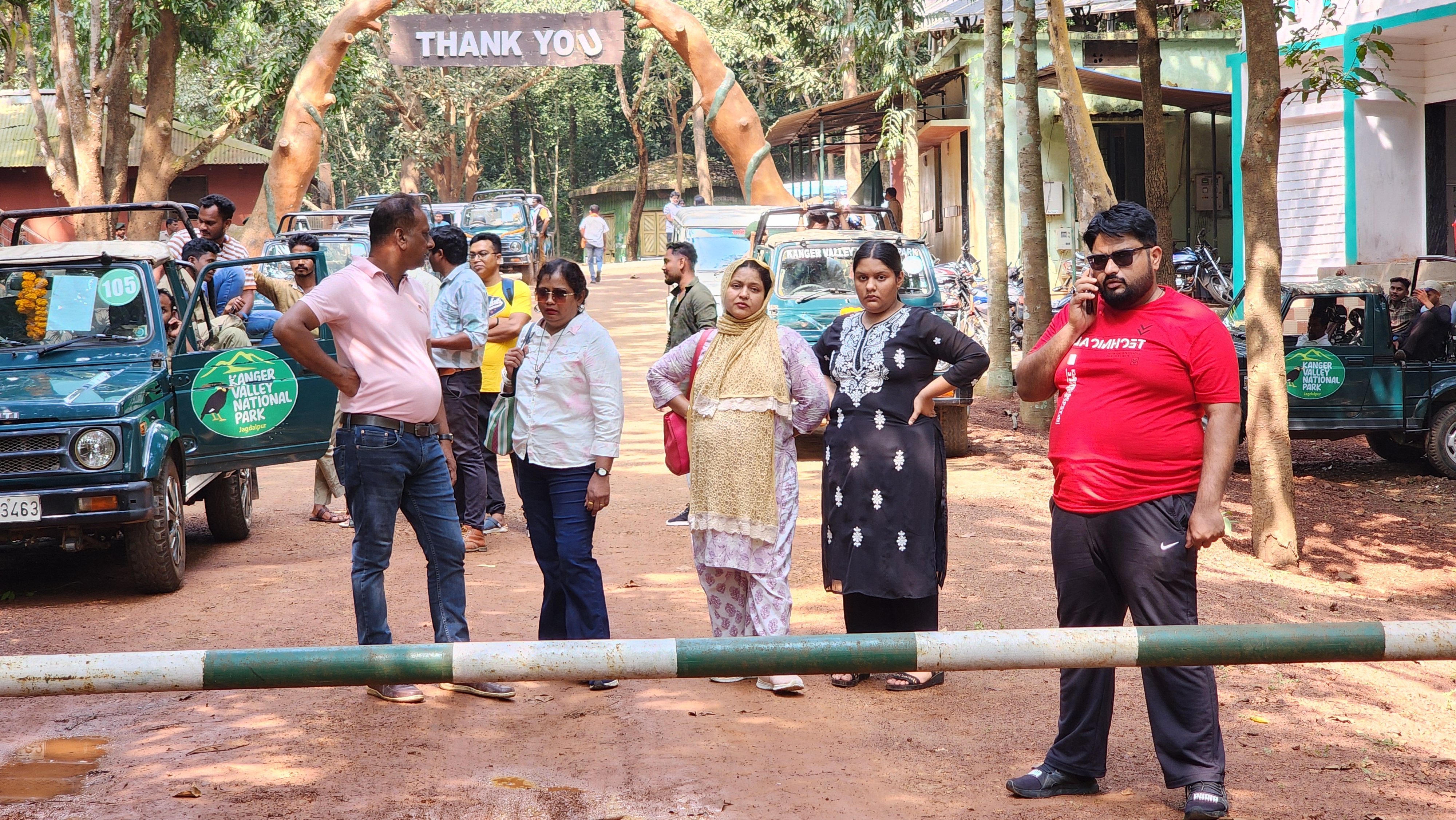 protest to opening Kotamsar cave