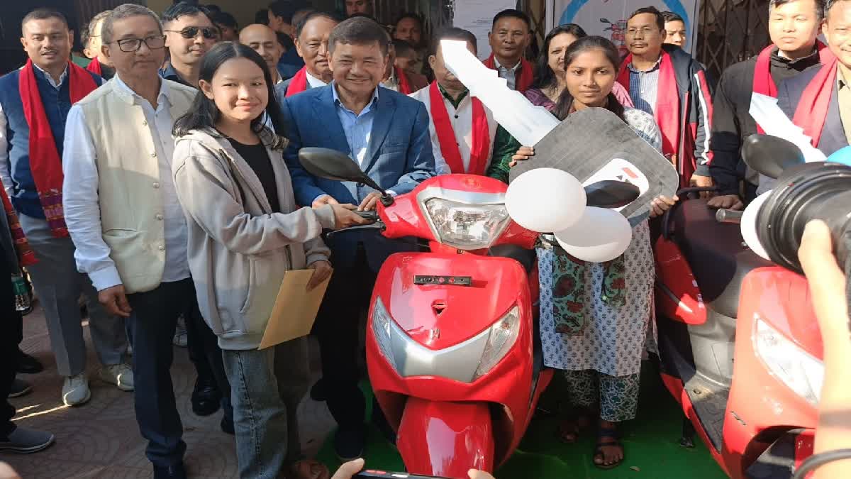 Scooty distribution to 506 students