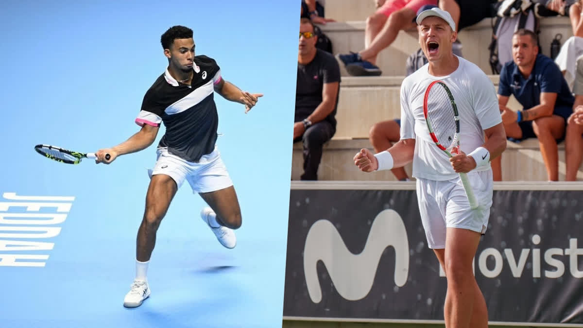 French tennis player Arthur Fils and Serbian Hamad Medjedovic continue their winning spree to advance to the semi-finals of the Next Gen ATP Finals tournament on Friday. The top-seeded Arthur Fils defeated Dominic Stricker while Hamad Medjedovic thrashed  Abdullah Shelbayh in their last group stage match.