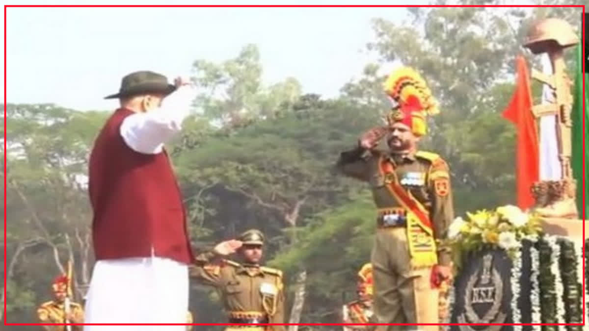 Amit Shah attend 59th BSF Raising Day