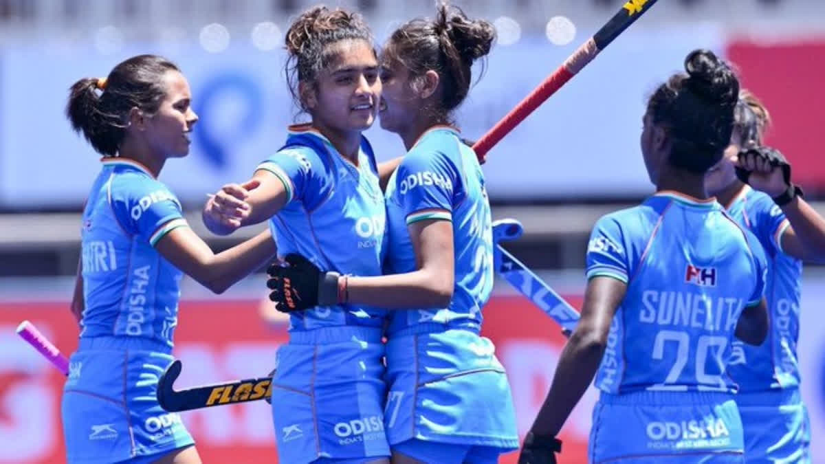 Germany, runners-up of the last edition, defeated India by 4-3 in an action-packed FIH hockey Women's junior World Cup clash at Santiago in Chile on Thursday. The Indian team will next take on Belgium in their third match on Saturday.
