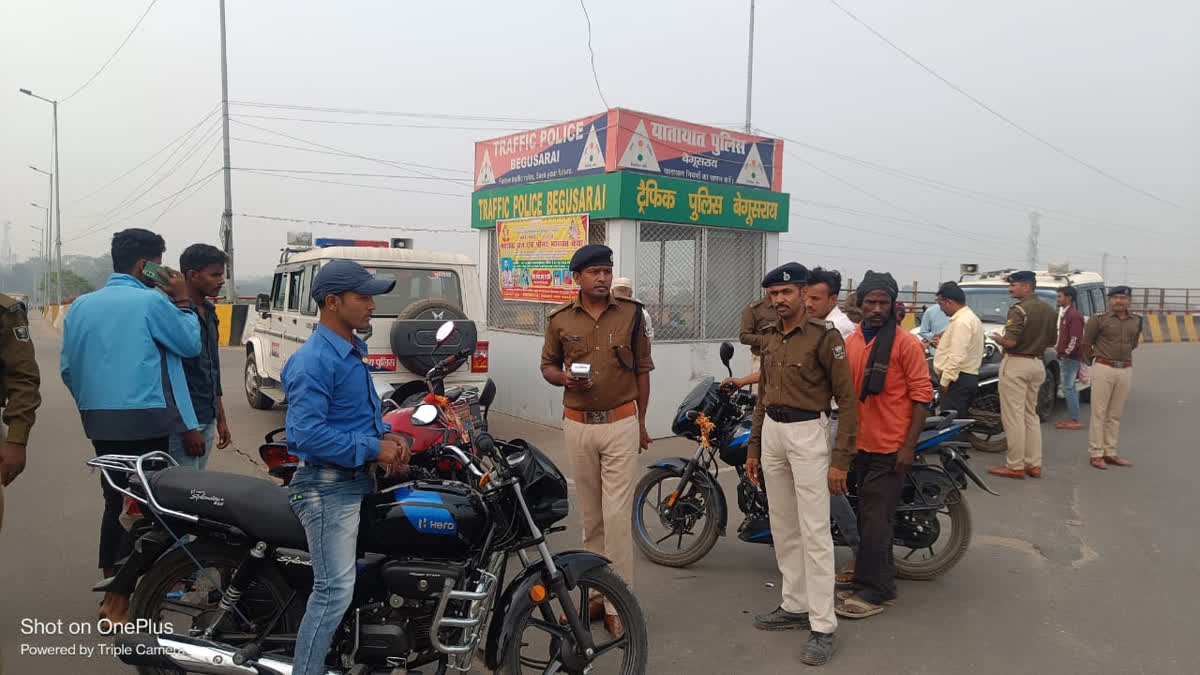 Vehicle Checking Campaign In Begusarai