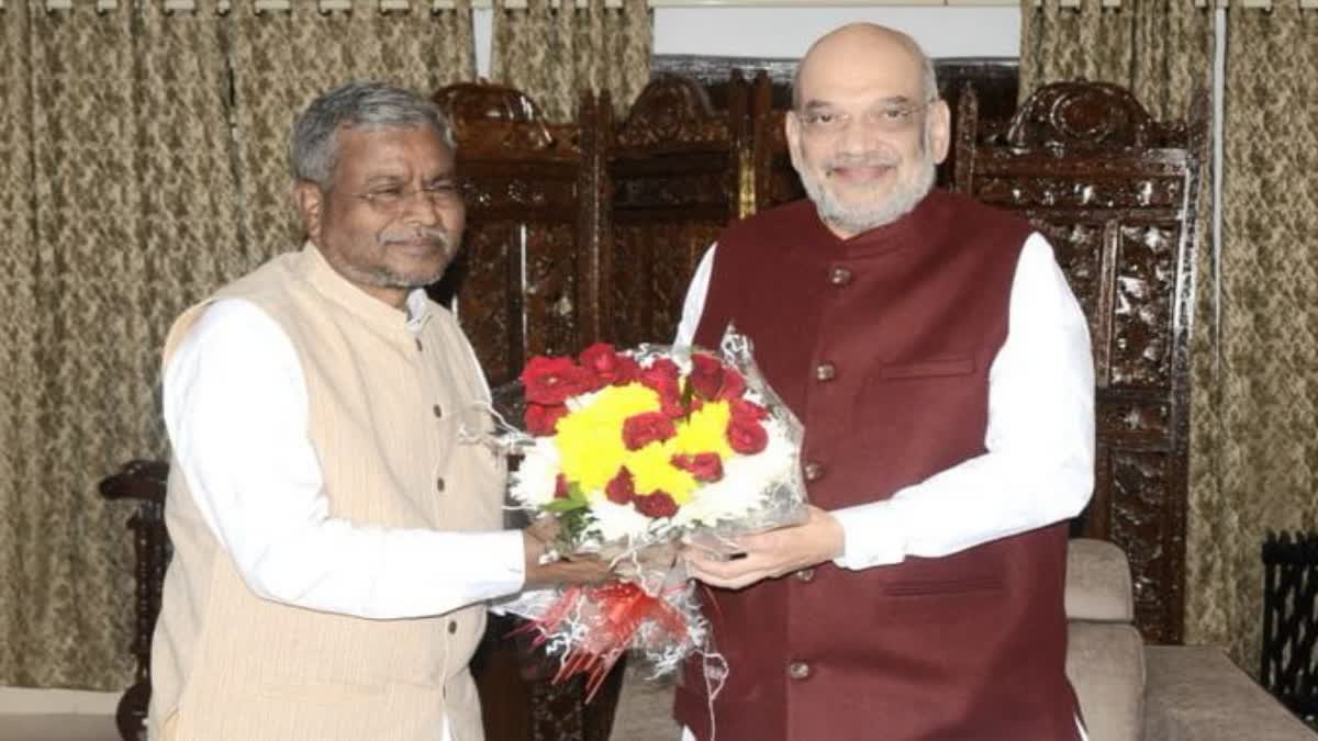 Babulal Marandi meets Amit Shah