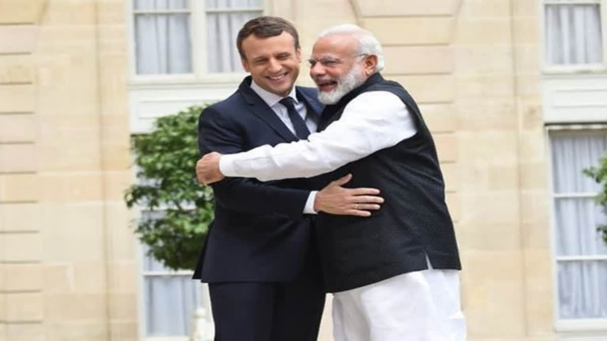 PM Modi meets French President Macron, discusses climate finance, civil nuclear ties