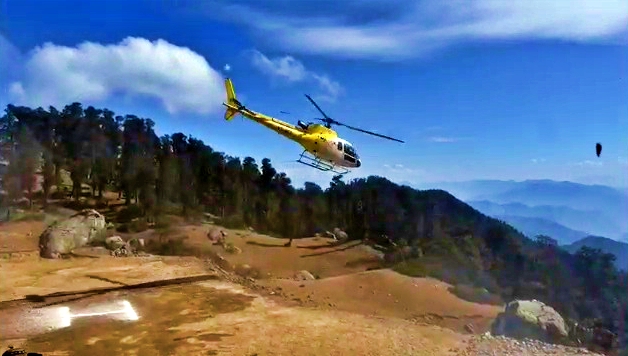 Helicopter Successful Trial for Churdhar