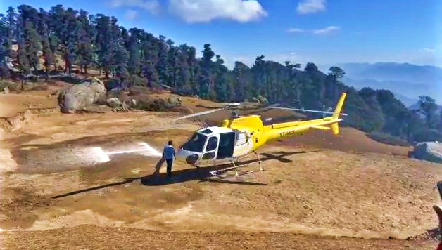 Helicopter Successful Trial for Churdhar