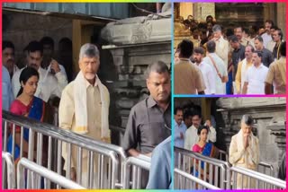 TDP_Chief_Nara_Chandrababu_Visited_Tirumala_Temple