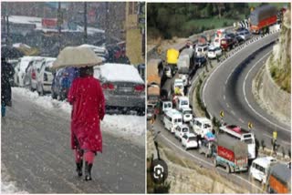 After snowfall in Kashmir, the weather improved