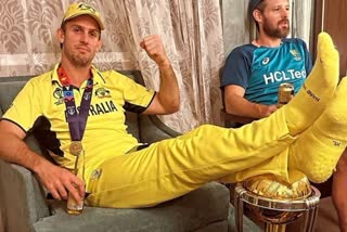Mitchell Marsh Finally Speaks Up On Legs On World Cup Trophy