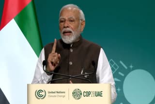 PM MODI SPEECH AT COP28 SUMMIT DUBAI UPDATES