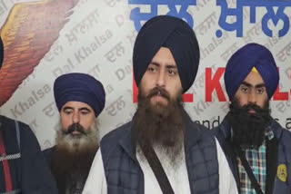 Dal Khalsa leader Paramjit Singh Mand held a press conference in Amritsar