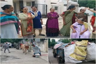 કચરો નાખવા દોડતી ભાવનગરની મહિલાઓ, 15 દિવસેય ટેમ્પલ બેલ ન ડોકાતાં મહિલાઓ લાલઘૂમ