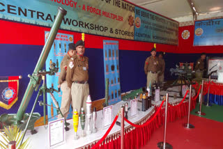 BSF exhibited its weapons in Hazaribag