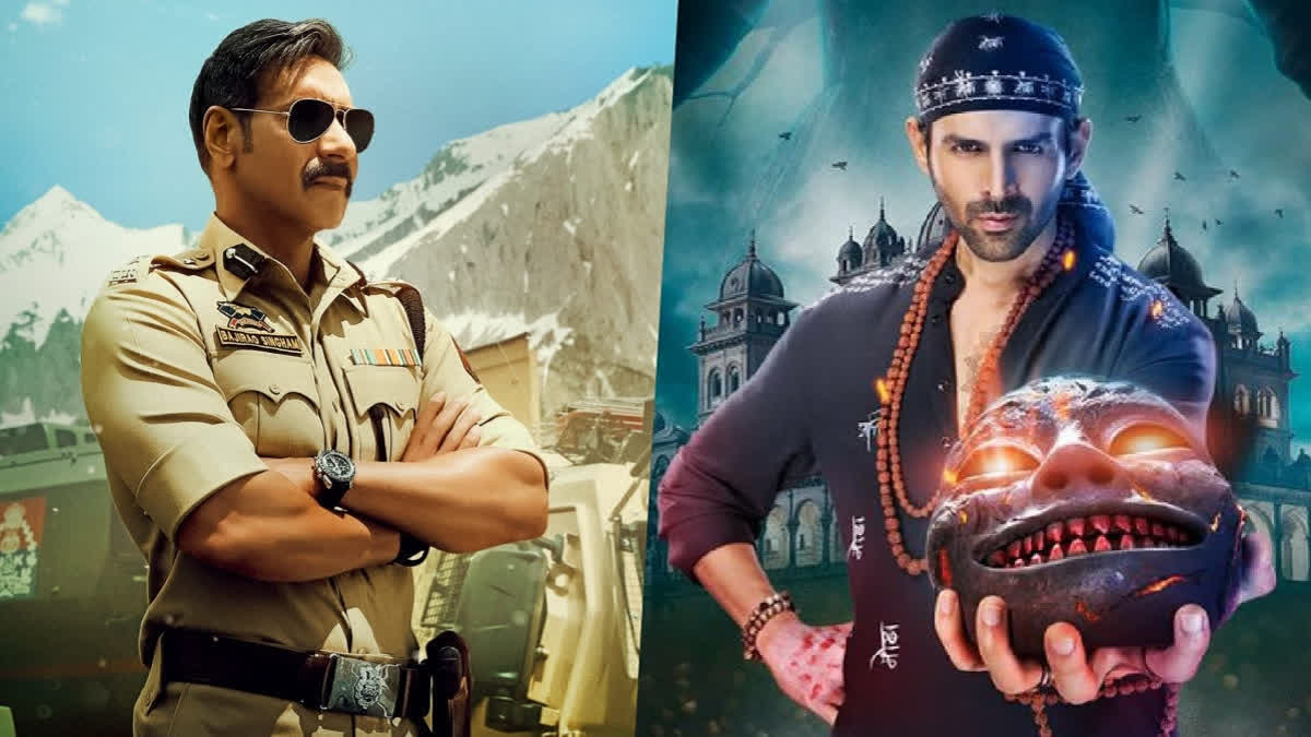 Bhool Bhulaiyaa 3 vs Singham Again Box Office Day 30