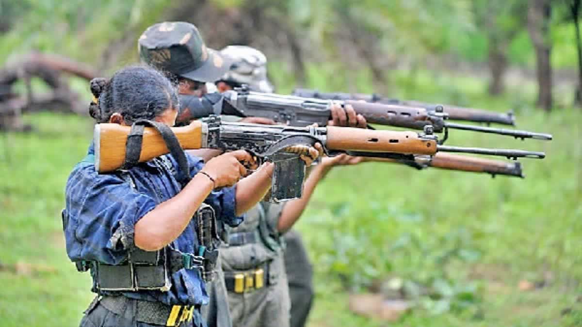 POLICE MAOIST GUNFIGHT TELANGANA  TELENGANA MAOIST  തെലങ്കാനയില്‍ മാവോയിസ്റ്റ് വേട്ട  തെലങ്കാന പൊലീസ് മാവോയിസ്‌റ്റ്