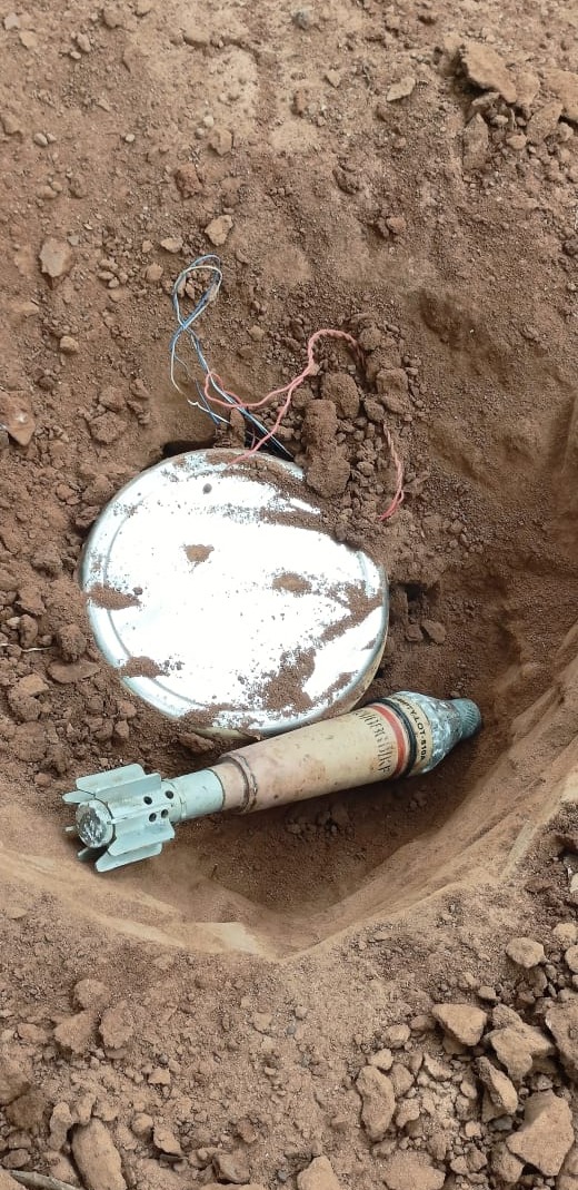 HE Bomb Recovered With IED