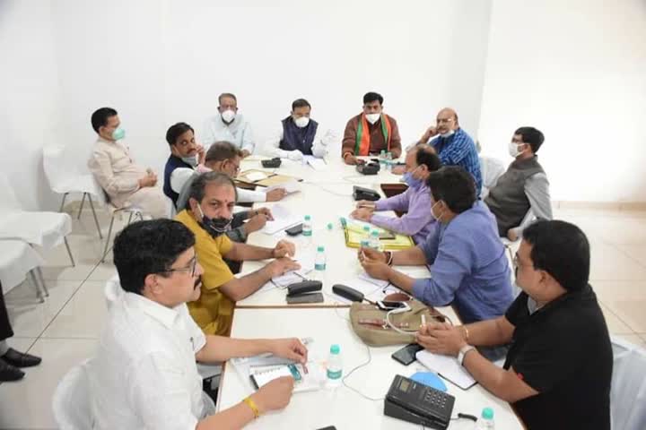  BJP meeting regarding assembly by-election