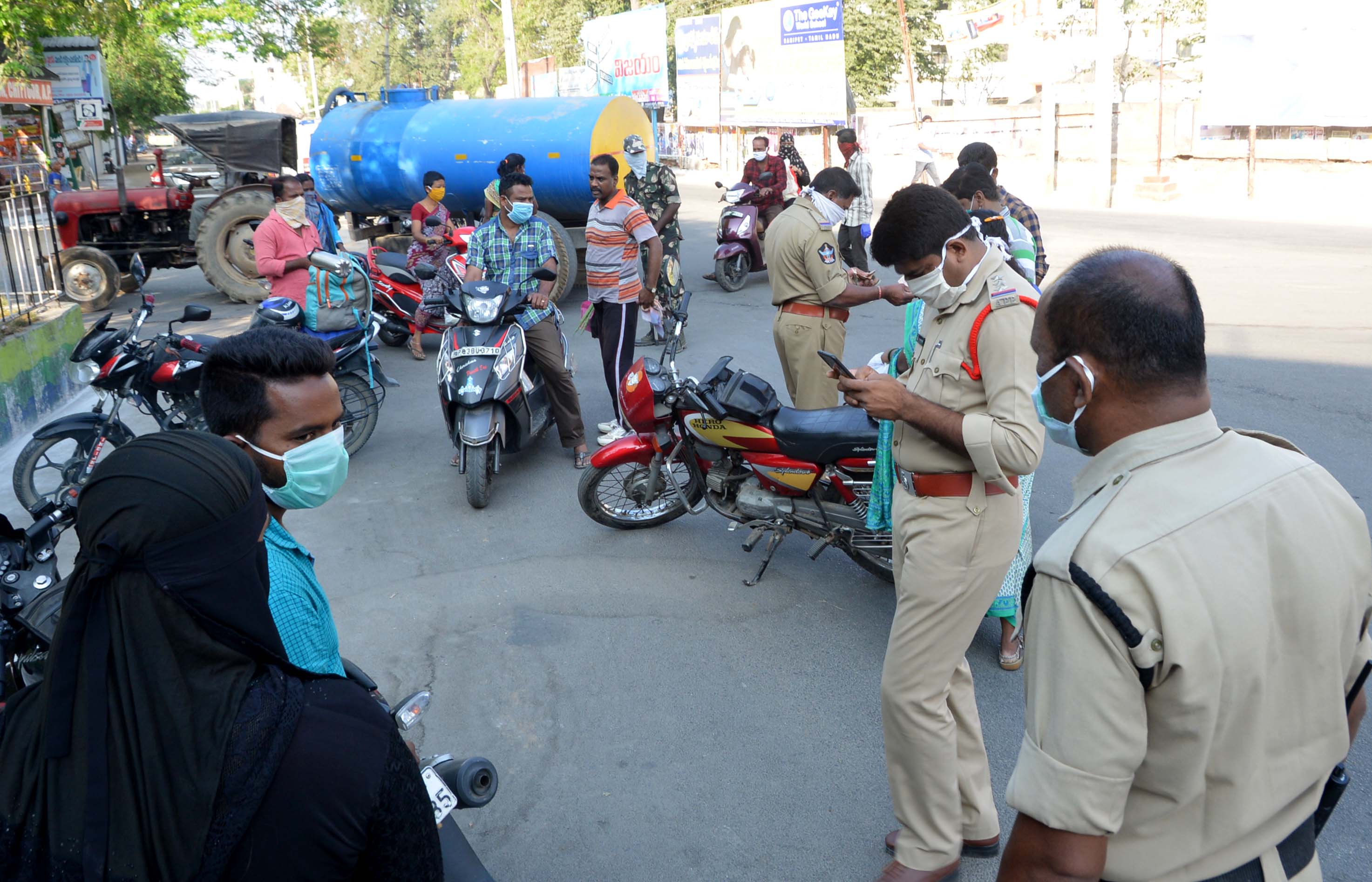 Riding motorists regularly