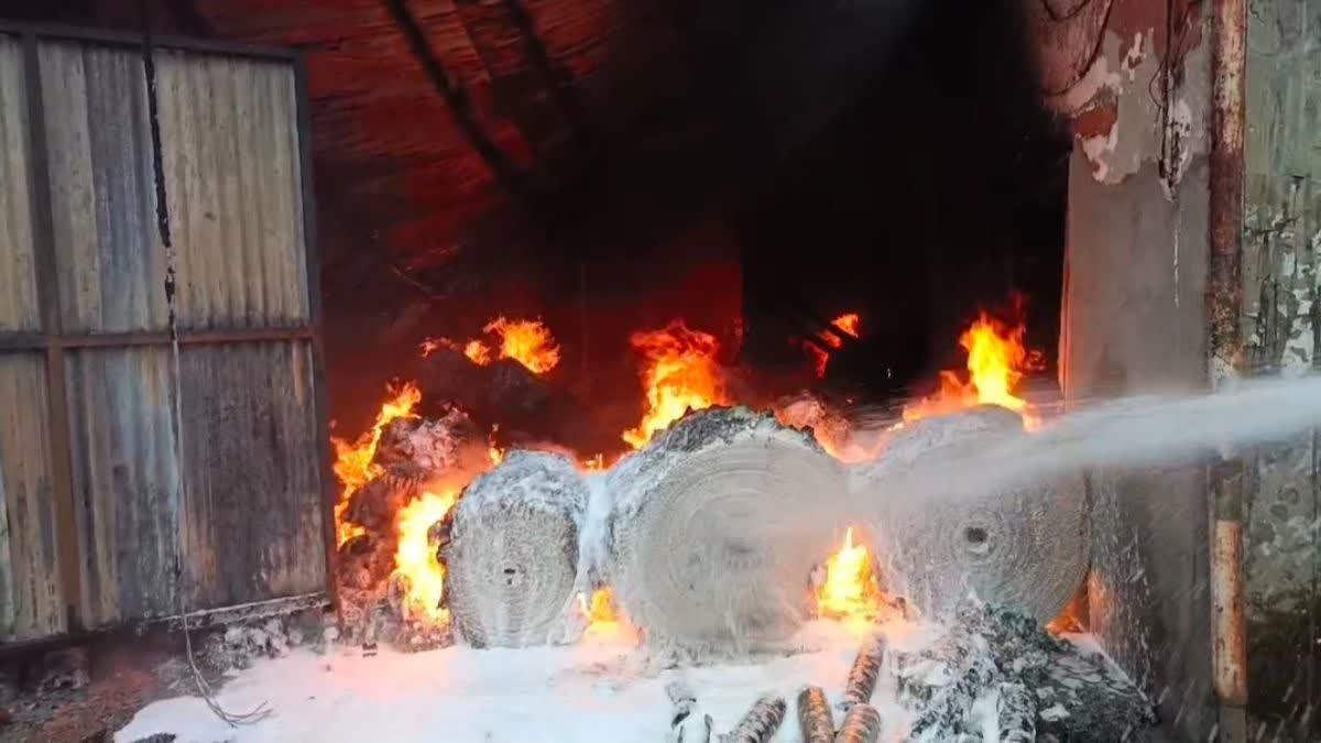 Manglaur factory fire