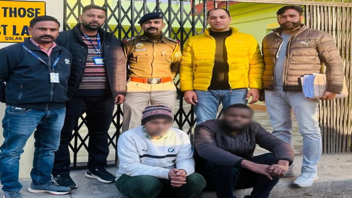 solan police arrested nigerian from delhi