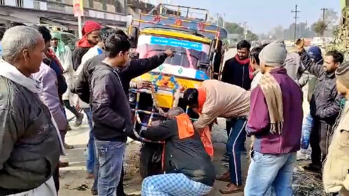 ट्रक व बस चालकों की हड़ताल