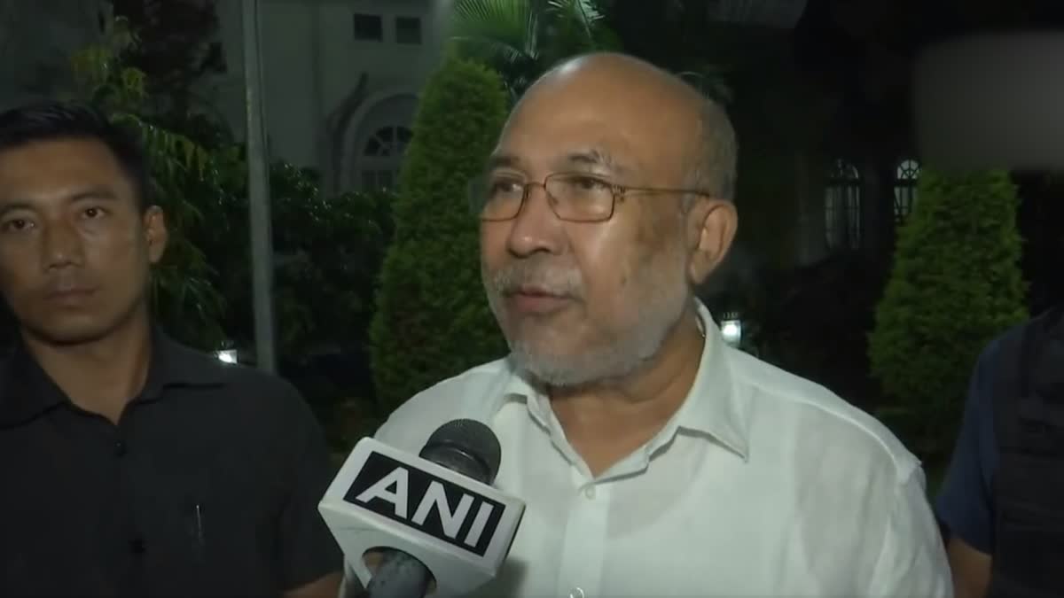 Manipur CM N Biren singh