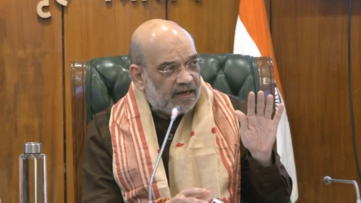 Amit Shah chairs high-level security review meeting on J-K in Delhi