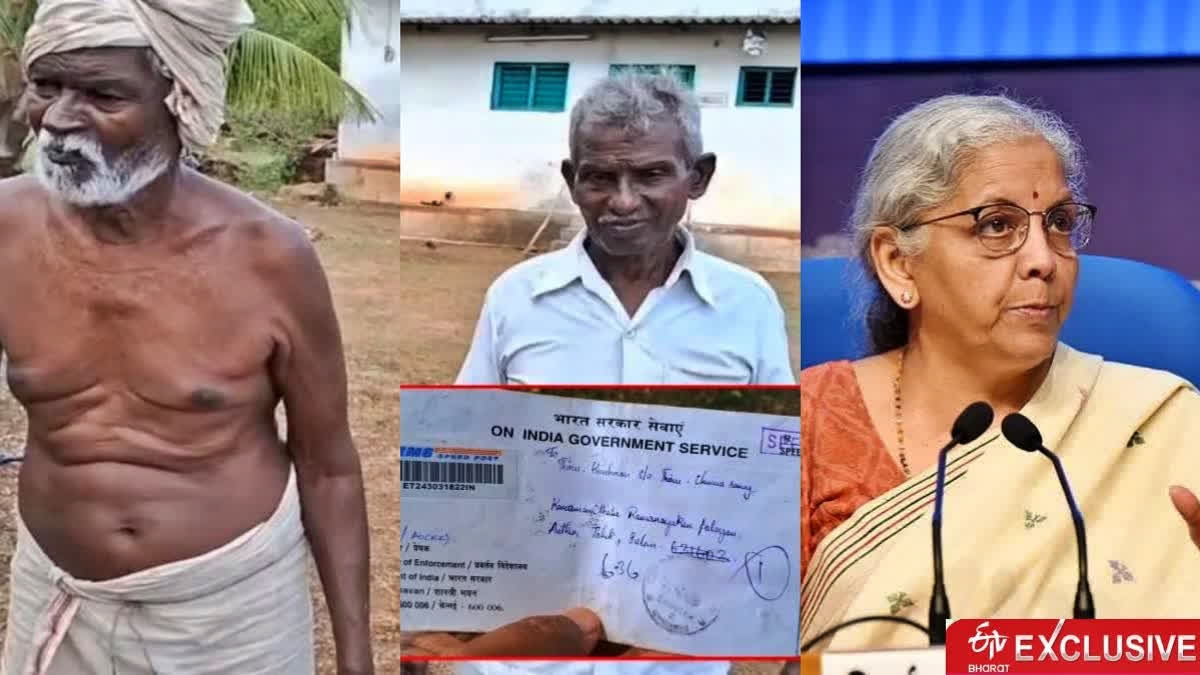 An IRS officer has written to President Droupadi Murmu demanding dismissal of Union Finance Minister Nirmala Sitharaman for converting Enforcement Directorate into an "extended arm of BJP" after the agency issued summons to two poor farmers in Tamil Nadu.