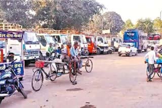 Truck Drivers Protest