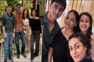 Mahesh Babu's first family outing of 2024 with wife Namrata Shirodkar and kids - see pics