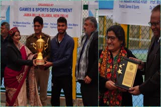 Inter University Tennis Tournament: Kurukshetra winner, Jamia Millia Runner up