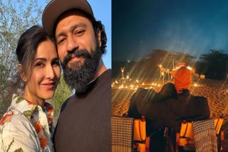 Bollywood Couple Vicky Kaushal And Katrina Kaif Celebrated new Year 2024 in Jaisalmer