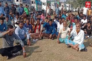 truck drivers protest