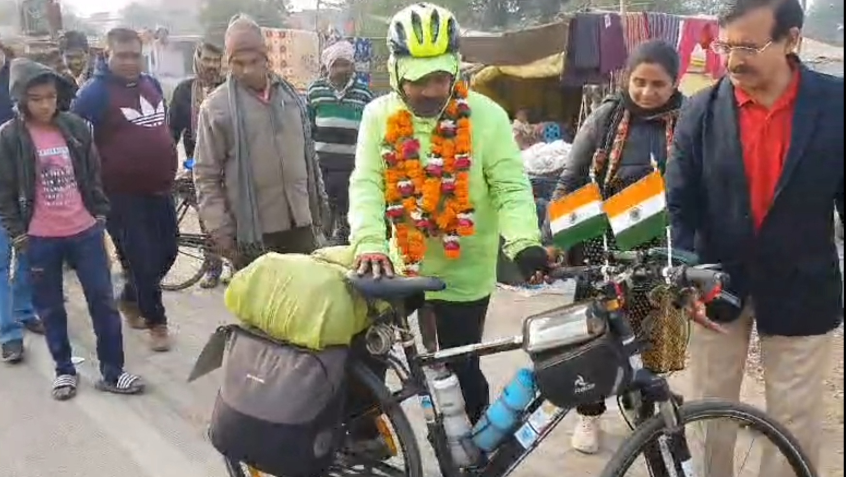 Cycle Man Of India Neeraj Prajapati