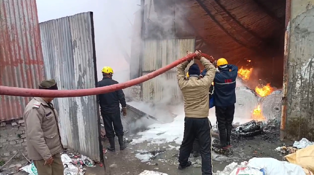 Manglaur factory fire