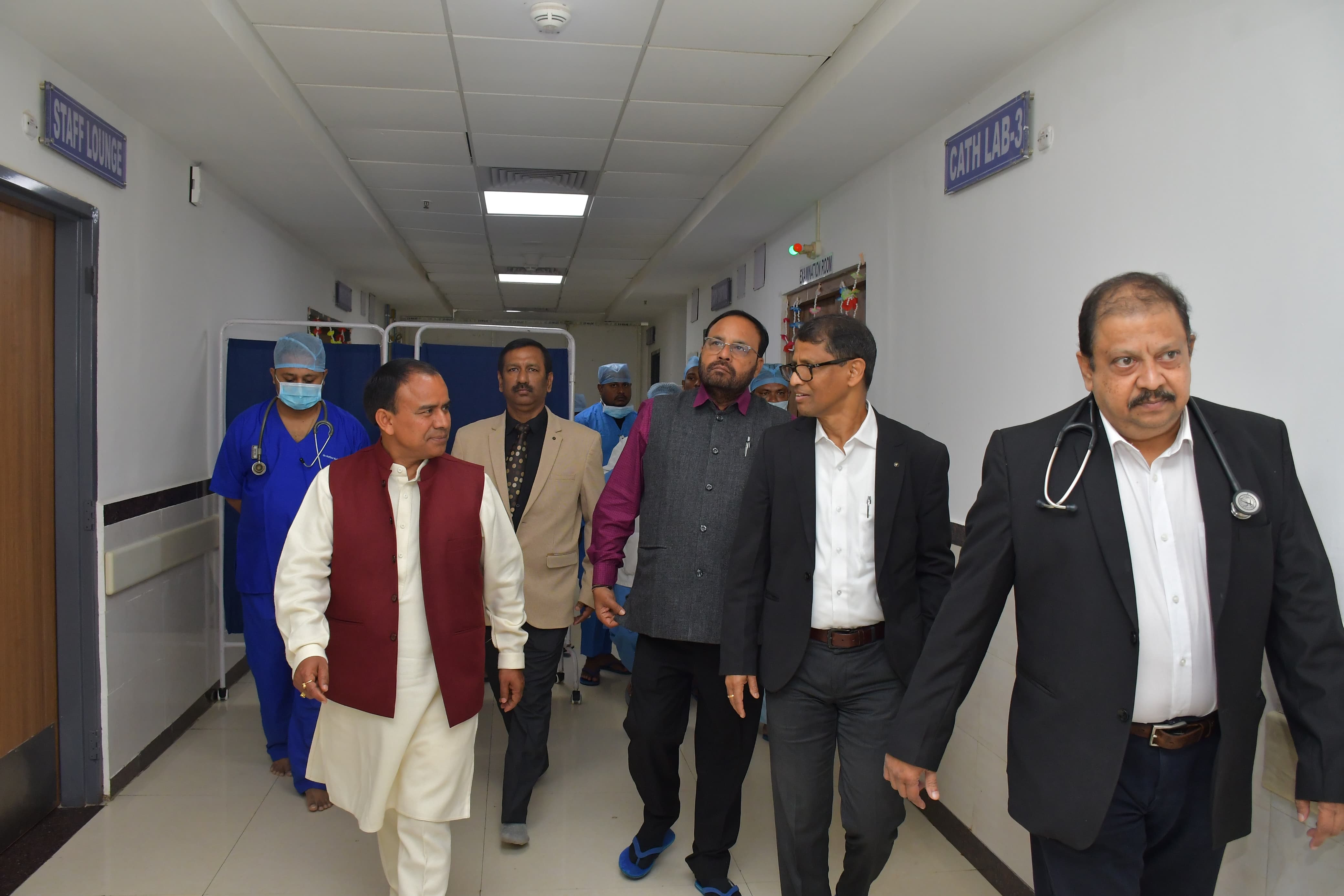 Uttarakhand Health Minister visits to GMCH