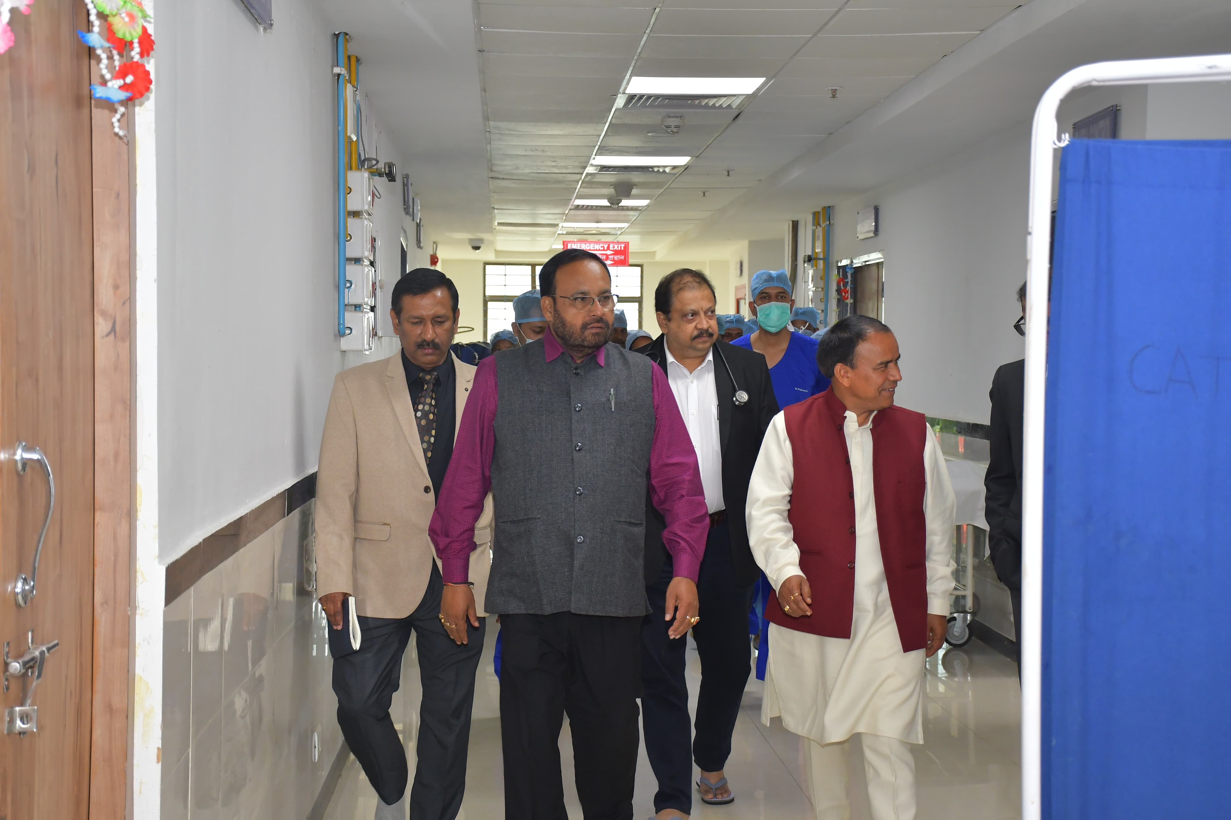 Uttarakhand Health Minister visits to GMCH