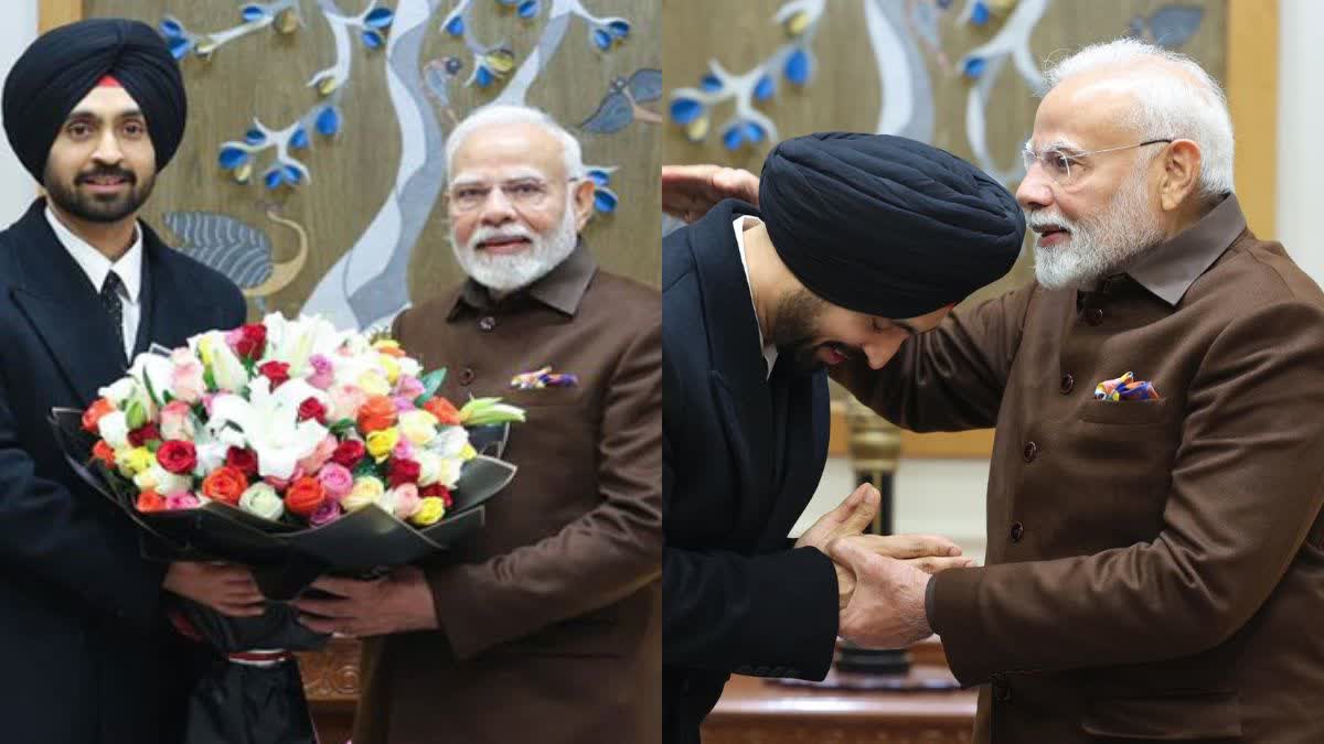 DILJIT DOSANJH MET PM NARENDRA MODI