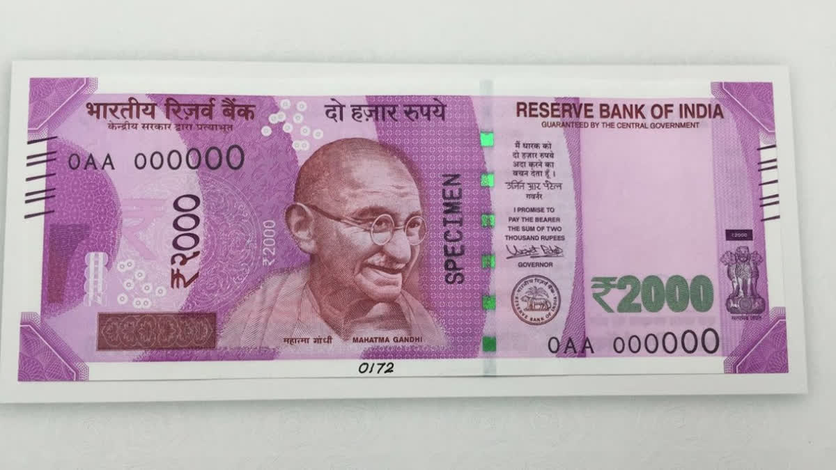 2000 Rupee Note