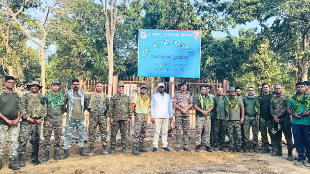 Camp Opened In Naxalite Core area