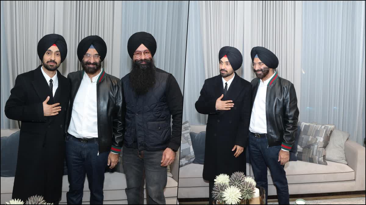 diljit dosanjh meets bjp leader manjinder singh sirsa