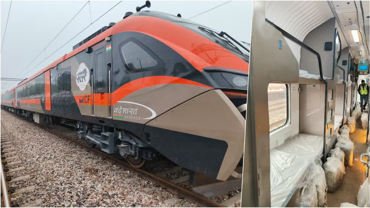 Vande Bharat sleeper coach undergoes testing in Kota, including speed trials up to 180 km/h. The trials aim to evaluate the train's performance.