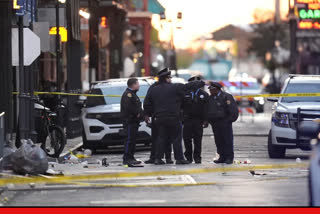 A truck ploughs into people celebrating New Year's Eve in Orleans, USA, killing 15 and injuring many