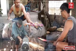 Koronga the historical village of Assam famous for blacksmith industry since the Ahom era