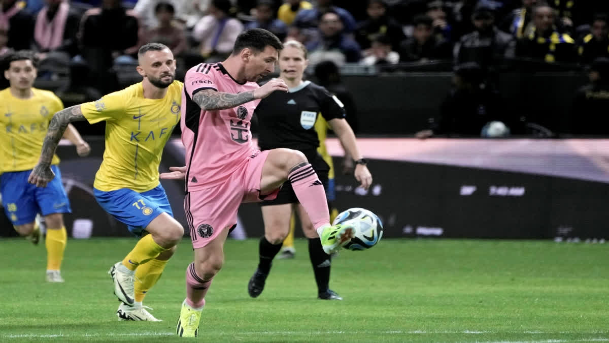 Saudi Pro League club Al Nassr whitewashed the US Major League Soccer(MLS) giant Inter Miami 6-0 on Thursday in a friendly match.
