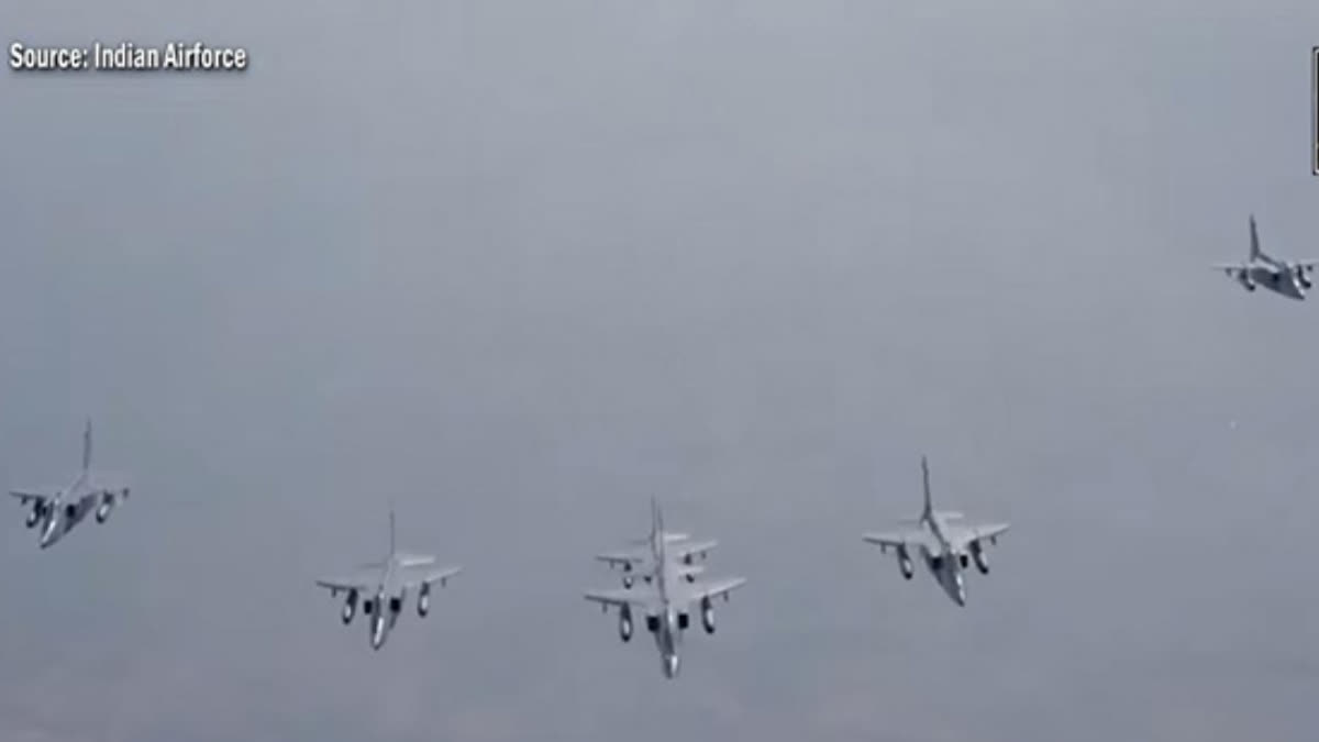 Indian Air Force will carry out it's aerial exercise 'Vayu Shakti' 2024