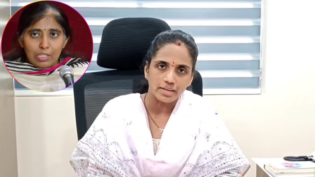 Cyberabad_DCP_Shilpavalli_about_YS_Sunitha_Complaint