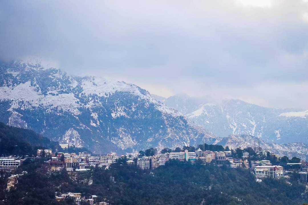 Snowfall in Kangra