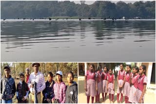 Students Identify Different Types Birds in Kamareddy