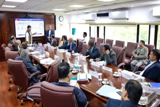 Union Minister Jyotiraditya Scindia held a meeting with all major airport operators in New Delhi.